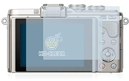 BROTECT (2 Stück Schutzfolie für Olympus PEN E-PL8 Displayschutz Folie Ultra-Klar