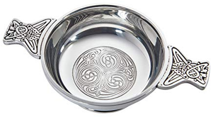 Wentworth Pewter Kells Pewter Quaich Whisky Probierschale Loving Cup Burns Night