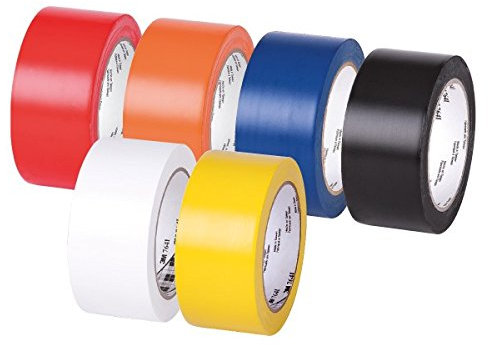 Propac z-nd50 N764 Signalfarbe Klebeband Vinyl 3 m 764, schwarz, 50 mm x 33 m