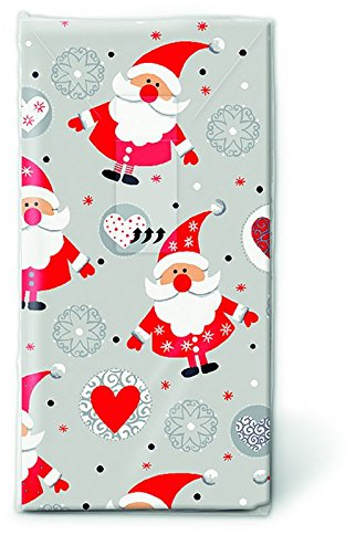 20 Taschentücher Weihnachtsmann Nikolaus Santa Claus Weihnachten 2x10