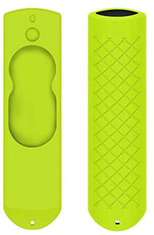 Colorful Schutzhülle für Fire TV Stick mit Alexa-Sprachfernbedienung (5.9 inch), Stoßfest Silicone Hülle für Fire TV Stick Voice Remote (Grün)