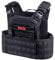 OneTigris GRIFFIN AFPC Airsoft Vest Quick-release Plate Carrier Military Breathable Tactical Vest for Paintball Airsoft Wargame CS, Black