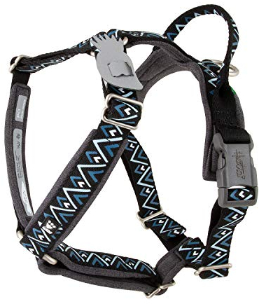 Hurtta Razzle Dazzle Hundegeschirr, Brombeere, 35/45 cm