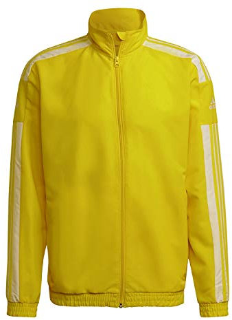 adidas Homme Squadra 21 Presentation Jacket, Team Yellow/White, M