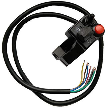 Lenkerschalter PRZ011 22mm 7/8'' für Quad Roller Motorrad UTV ATV Moped Schalter Blinker Licht Hupe Abblendlicht/Fernlicht