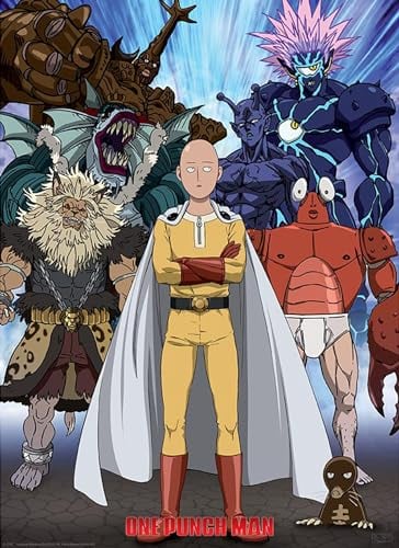 GB Eye Poster One PUNCH MAN Saitama vs Monsters