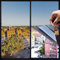 Spiegelfolie Fenster Sichtschutz Fensterfolie Selbstklebend, Sonnenschutz spiegelfolie 99% UV-Schutz Energiesparende Reflektierende Wärmeisolierung für Innen oder Außen Wohnzimmer Büro (90 * 200 cm)