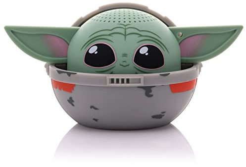 Bitty Boomers Star Wars: The Mandalorian - Grogu im Kinderwagen - Mini Bluetooth Lautsprecher