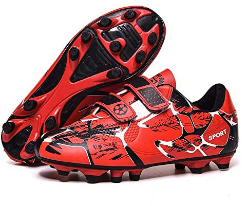 Boys Football Boots Shoes Kids Girls FG/AG Soccer Athletics Sport Shoes Training Shoes Running Shoes Teenager Indoor Outdoor Football Shoes for Unisex
