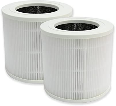 PUREBURG 2-PACK Replacement 3 in 1 HEPA Filters Compatible with Bionaire True HEPA 360° Air Purifier BAP9921