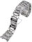 AEMALL 24 mm Metall-Uhrenarmband für Tag Heuer Calera Serie Uhrenzubehör Band Stahl Silber Massives Edelstahl 22 mm Armbänder (Farbe: 24 mm)