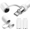 ACAGET for Apple Pencil Cap, Replacement Pencil Lid, Anti-lost Pencil Top Cap Holder,Silicone Protective Pencil End Cap Cover Compatible with iPencil 1st Generation For iPad Pro(2Cap+2Anti-lost Strap)
