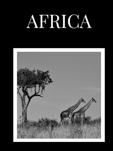 AFRICA - World Collection Decorative Books - Perfect for Photo Album, Coffee Table & Bookshelf Display: 8,25'' x 11'' (large size); hardcover; 500 pages