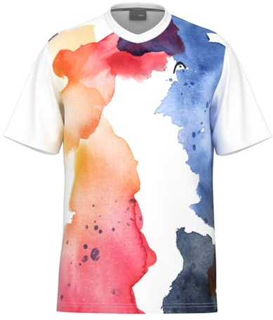 HEAD TOPSPIN T-Shirt Men, Print Vision/Royal