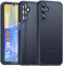 COPIKE Funda Mate para Samsung Galaxy A15 4G / 5G y Protector de Cámara, Carcasa Antigolpes Helada Translúcida Antihuellas con 2 Piezas Cristal Templado (Azul)