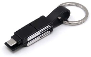 Generisch 6 in 1 portachiavi cavo di ricarica multifunzione, cavo universale per smartphone, gadget tech