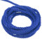 QUARKZMAN Corda Intrecciata in Poliestere, 11 Iarde 3mm 3-Fili Corda Intrecciata Brillante per Tende da Esterno per Borse Regalo Decorativa di Natale, Blu Scuro - 10m