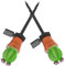 Toyvian 2 Pezzi per Lampade Decorative Forma Cactus Illuminazione LED per Patio Cortile e Esterni e Aspetto Realistico