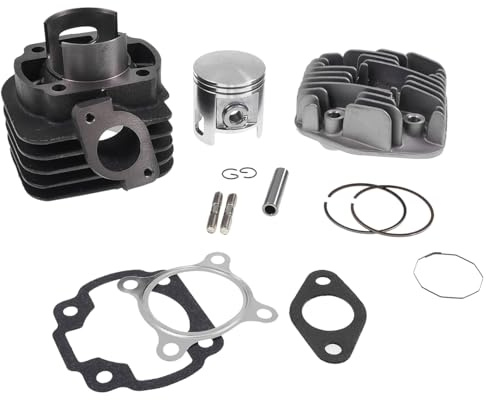 2EXTREME Sport Zylinder Kit 70ccm 10mm kompatibel mit CPI Popcorn 50cc | Sportzylinder, Minarelli liegend, Grauguss, 2-Takt, Kolbenbolzen 10mm; kompatibel mit KREIDLER Flory, Ark, Chrono, Go, Tempo