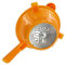 Fackelmann 2764150 Moulin à légumes 19 cm, Moulin à légumes, Acier Inoxydable, Plastique, Jaune, Orange, Vert, 19 cm