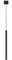 SOLLUX lighting Hängelampe Pendelleuchte Hängeleuchte Deckenlampe Lampe Decke Stahl 1 Flammig 25 x 25 x 104 cm Pastelo