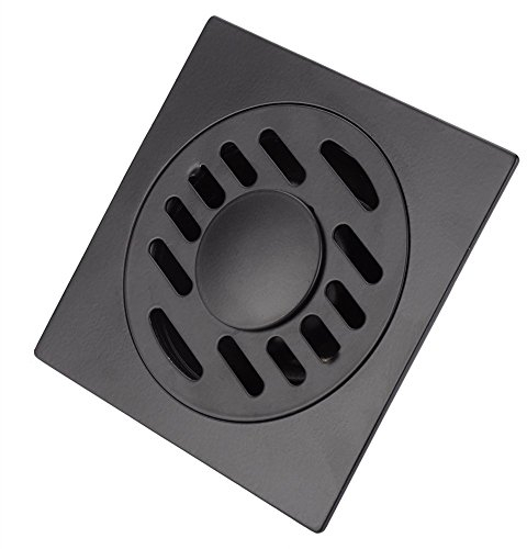 Duschablauf mit Abnehmbarer Runder Muster Decke Edelstahl für Küche Waschküche Badezimmer Zubehör(Washing Machine Floor Drain)