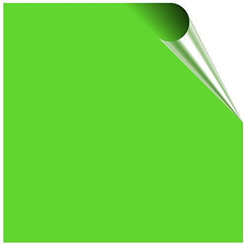 Bolsover Designs Gloss Tile Stickers for 15cm x 15cm / 150mm x 150mm / 6 Inch Waterproof for Kitchen, Splashback, for Bathroom, Self Adhesive, Peel and Stick On, Removable (Bright Green, 10)