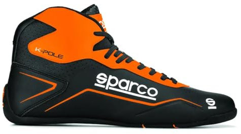 Sparco Unisex S00126944nraf Kart Boots, Schwarz, Taglia:44 EU