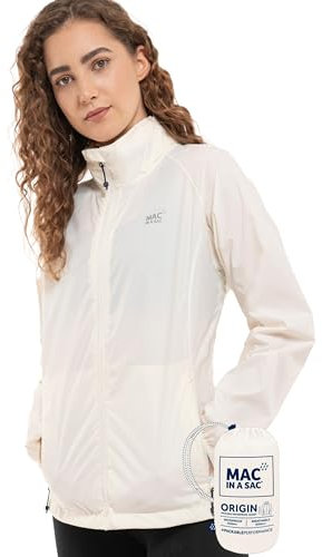 Mac in a Sac Origin II Veste imperméable Pliable pour Homme et Femme – Coupe-Vent, Respirant et léger – Unisexe pour Temps Humide