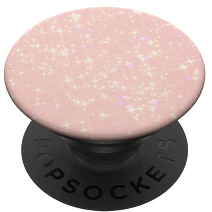 Pink Stars Cell Phone Button Holder,Pop Up Holders for Hand PopSockets PopGrip: Swappable Grip for Phones & Tablets PopSockets Adhesive PopGrip