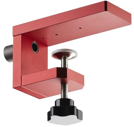 Bohrlehre K-Push Boden + Adapter passend Push-Open-Adapter | mit Ø 10 mm Einbaudurchmesser Bohrschablone für Drucköffner Druckschnapper für grifflose Möbelfronten mit