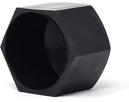 Design61 20x Sechskant Schutzkappen M8 x SW13 mm mit Innensechskant für Muttern und Schraubenköpfe