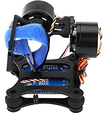 VGEBY Accessoires de Drone RC, Caméra de Drone Télécommandée Gimbal Metal Brushless Gimbal Board BGC 2.2 pour 3/3+ / 4 Caméra RC Drone Quadcopter Part (Le Noir)