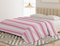 Banzaii Copriletto, Telo Copritutto multiuso per Arredo Iris Rosa 170x250 cm