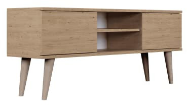Petits-meubles Meuble TV 120 cm Toronto - Bois