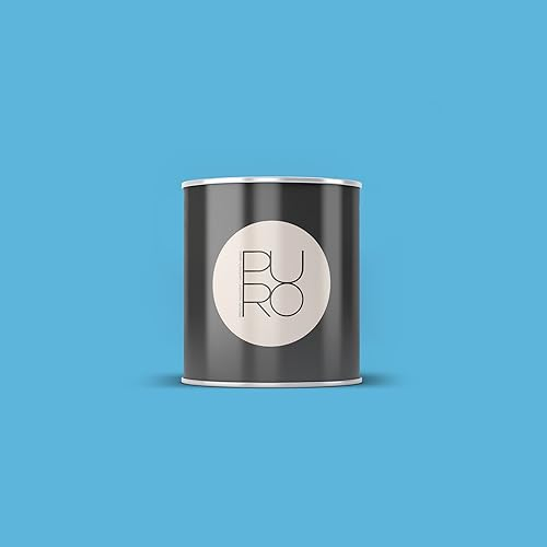 livingwalls PURO C3002 - Pintura de pared con muy alta opacidad, color interior mate de alta calidad en azul, 1 l