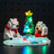 Set luci a LED per Lego Wintertime Polar Bears 40571 (Kein Lego), Decorazioni per decorazioni Lego Wintertime Polar Bears Weihnachtsdekoration Kreative Spielzeug