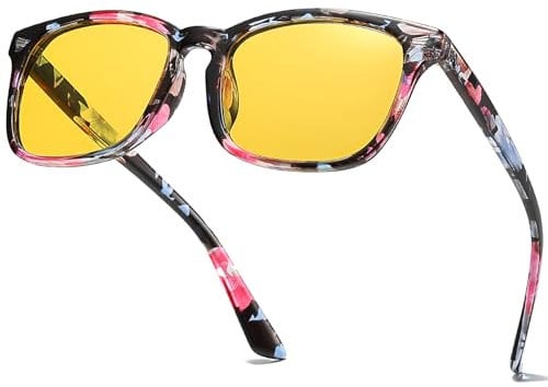 Musivon Nachtsichtbrille Autofahren Polarisierte - Nachtsichtbrille Autofahren Nacht für Herren Damen
