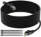 Mygatti CAT 6 Ethernet Kabel 20 Meter-Schwarz für Außen&Innenbereich,wasserdicht,direkte Verlegung,Gigabit Netzwerkkabel,UTP,CCA,RJ45-LAN-Patchkabel für POE-Kamera,Router,Modem,Switch+25 Kabelbindern