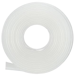 Unifizz Guaina termorestringente, diametro 18 mm, larghezza piatta 29 mm, rapporto 2:1, guaina termorestringente, 1 m, trasparente