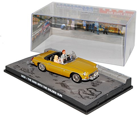 Ixo MG B Der Mann mit dem goldenen Colt J. Bond 007 1/43 Modell Auto