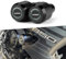 Modeer Sturzpads Für K.awasaki Ninja 650 2017~2024 2025 Motorrad rahmen Slider Antikollisions-Fallschutz Crashpad ninja 650 ninja650 Zubehör (Grau)
