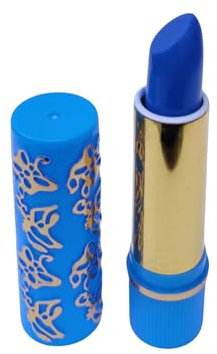 Moroccan Hare Color-Changing Lipsticks 24h Long-Lasting Stain PH Adapting Shades (Blue, Standard)