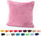 heimtexland ® Flanell Kuschel Kissen Super Soft Dekokissen Plüsch Typ380 Kissenhülle Woodrose 40x40 cm