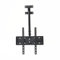 DFGHNBVC Soporte De Techo para TV De 32 A 55, Poste Telescópico De Altura Ajustable, Compatible con Techos Planos Y Abovedados.