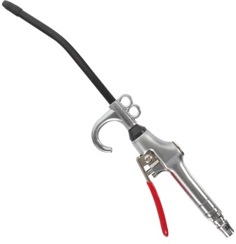 HOMSFOU Accessoires Pour Compresseur D'air Soufleur D'air En Métal Buse Réglable, Outil Pneumatique Industriel Pour Dépoussiérage, Nettoyage Voiture Et Équipements,