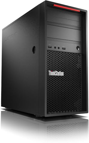 Lenovo ThinkStation P520c Workstation - Intel Xeon W-2235 (6 Cores, 3.6/3.9GHz), Nvidia Quadro P1000, 2TB PCIe Gen 4.0x4 NVMe & 2TB HDD, 32GB ECC, vPro, GbE, USB WIFI & BT, Windows 11 Pro (Renewed)