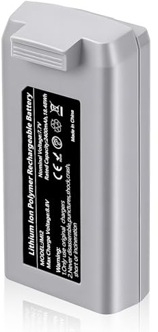 Spicula Mini 2, Mini 4K Battery 1 pack 2400mAh capacity intelligent drone replacement battery maximum flight time 31 minutes, compatible with DJI Mini 4K/2/SE/2 SE drones