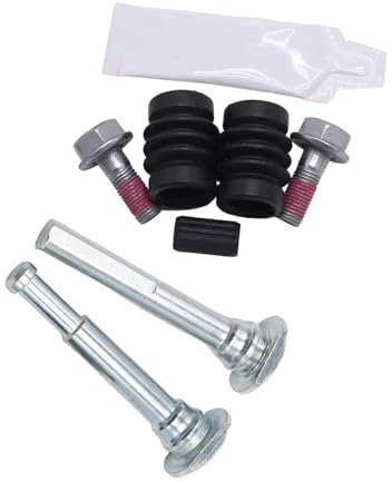 Bwuikim Reliabled High Durability Vehicles Rear Brake Caliper Guide Pin Bolts Set Suitable for Transit 2006-2014 Models BCF1385J Rear Caliper Pin Replacement