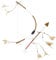 W WIDMANN MILANO Party Fashion 05935 - Indianer Set Pfeil und Bogen, Kostüm, Accessoire, Mottoparty, Karneval